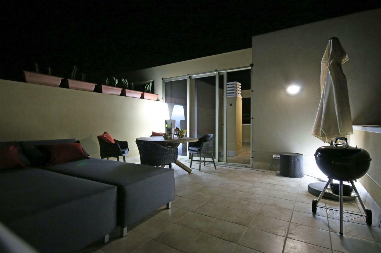 La Perla By Rentmedano Superb Luxury Duplex, Private Roof Terrace, Ocean View, Pool, Wifi And Parking Apartment เอลเมดาโน ภายนอก รูปภาพ
